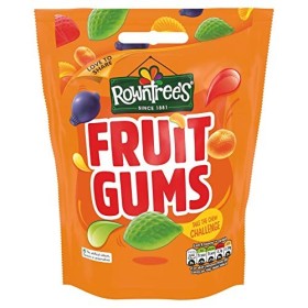 Pochette Rowntree Gomme aux Fruits - 120 g - Lot de 8