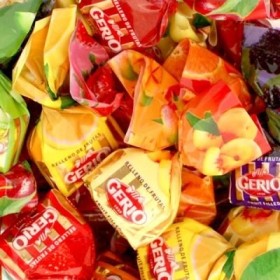 GERIO Bonbons FARCIS AUX Fruits 8 Saveurs 1kg.