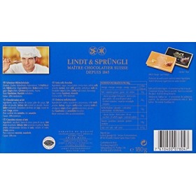 Lindt Extra Fins Lait 180 g - Lot de 2