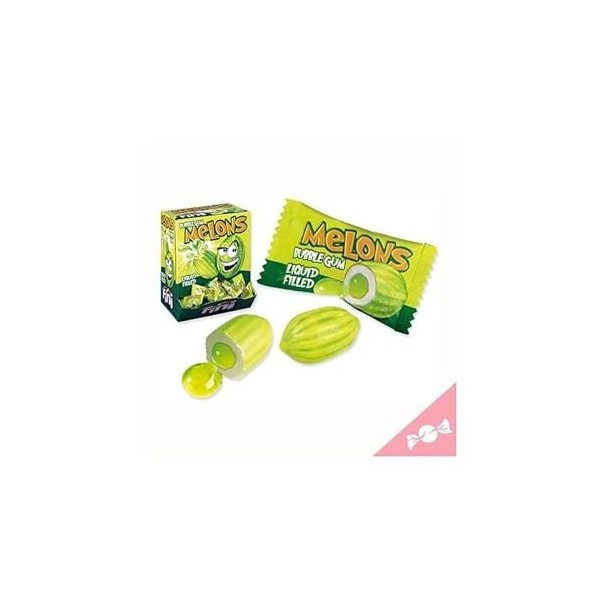 Bubble gum Melons 200 pcs-FINI