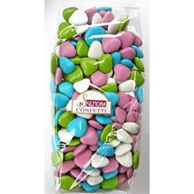 Dragées de Sulmona - Assorties - Avec chocolat, en forme de coeur - 1 Kg