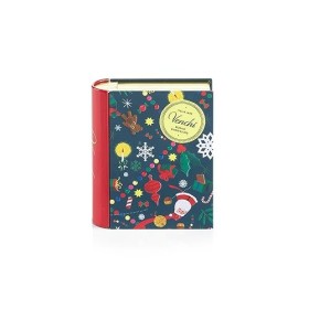 Venchi - Collection de Noël - Mini Livre Bleu avec Chocolats Cremino Assortis, 170&nbsp;g - Idée cadeau - Sans gluten
