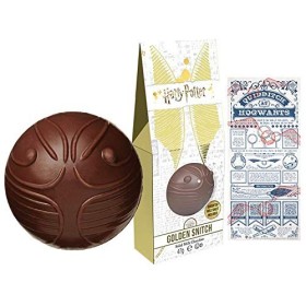 JELLY BELLY - Vif dOr Harry Potter au Chocolat au Lait - Chocolat Individuel - Inclus le Livret Officiel des Règles du Quidd