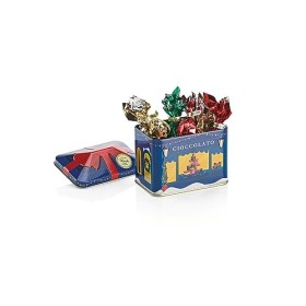 Venchi - Collection de Noël - Boîte Chocolaterie en métal avec Chocolats Assortis, 185 g - Idée cadeau - Sans gluten