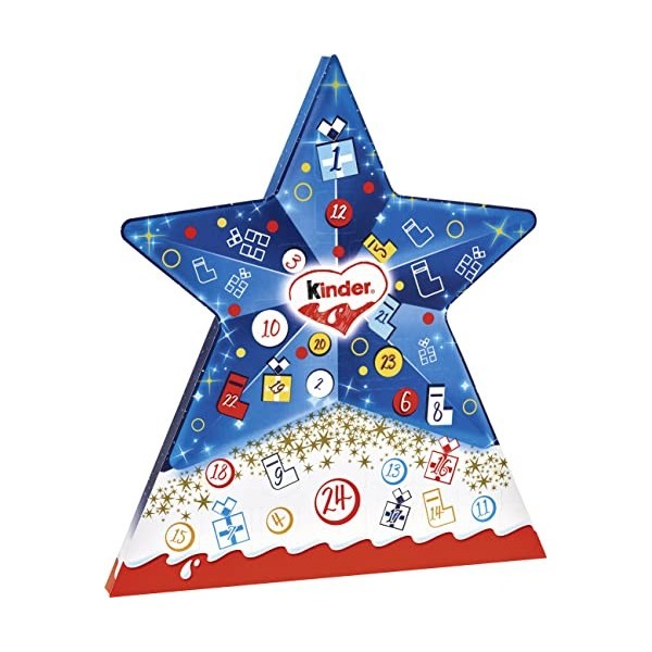 Kinder Calendrier étoile - La boite de 149g