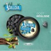 Valda Gommes Avec Sucres et Edulcorants - Goût Réglisse - Adoucit la gorge* - 160 g