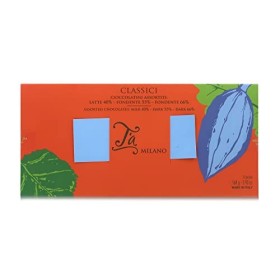Ta Milano Coffret de Dégustation de 21 Chocolats Classiques Assortis au Cacao - 168g