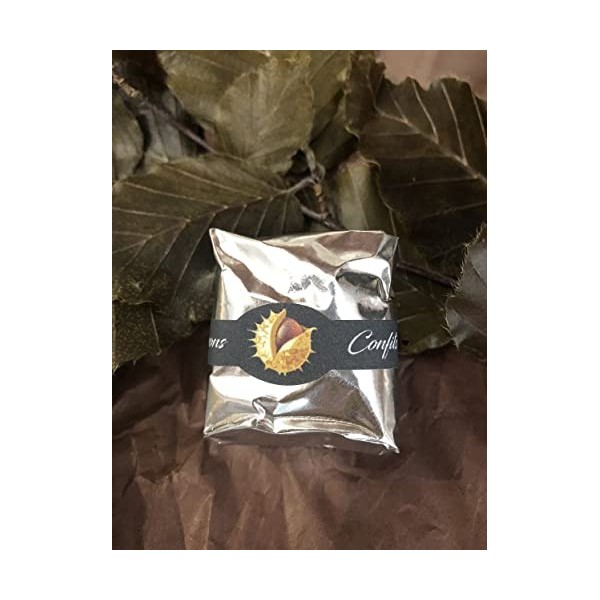 MARRONS CONFITS PLIES INDIVIDUELLEMENT K DELICES DE PROVENCE