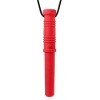 ARKs Bite Saber Chew Necklace Soft & Chewy for Mild Chewing Only - Red by ARK Therapeutic