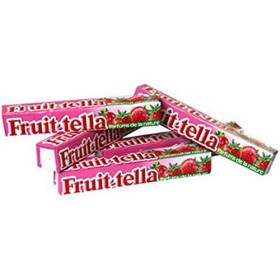 Fruit-Tella Fraise Lot économique de 5 pièc