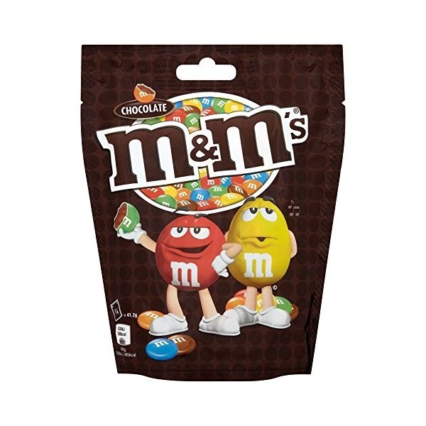M&Ms - Dragées de chocolat - lot de 4 sachets de 165 g
