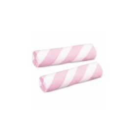 Guimauves crèmeuses rose et blanches