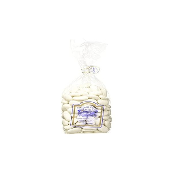Confetti Pelino de Sulmona depuis 1783 - Dragées - Blanc - Amande Avola - Pour mariages, communion, confirmations, 500 gr - P