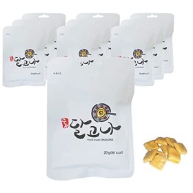 Dalgona Lot de 10 bonbons coréens Oldschool 20 g