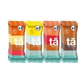 TA ENERGY - PACKx12 Barres Energie BIO - 150Kcal - Ingrédients Naturels et Digestes - MADE IN FRANCE