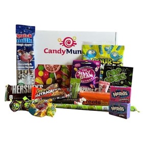 Nourriture box américaine, sucrée à déguster contient 15 assortiments, bonbons Strawberry 100% USA, idéal pour offrir à hallo