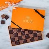 CHOCOLATS LOUIS - Coffret chocolat 21 Rochers - Chocolat Noir et Lait - Chocolat a offrir - Coffret cadeau - Fabrication Fran