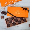 CHOCOLATS LOUIS - Coffret chocolat 21 Rochers - Chocolat Noir et Lait - Chocolat a offrir - Coffret cadeau - Fabrication Fran