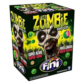 Fini Zombie - Candy Gum - Boîte de 200 bonbons à mâcher emballés individuellement