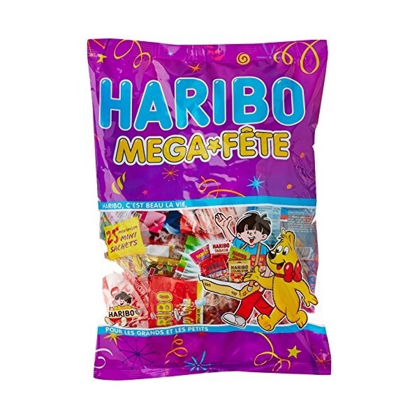 Haribo Méga Fête 25 Mini Sachets