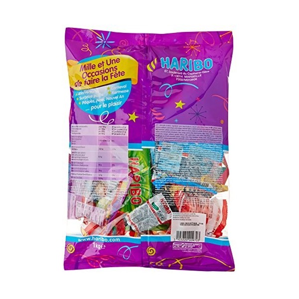 Haribo Méga Fête 25 Mini Sachets