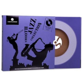 Vinyle en chocolat au lait "Jazz" - Disque en chocolat | Vinyle en chocolat | Cadeau mélomane | Cadeaux drôles de chocolats |