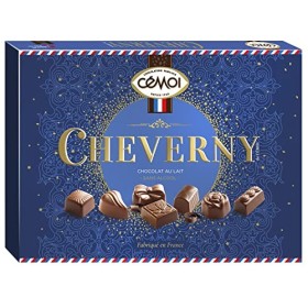 Cémoi&nbsp;– Coffret Cheverny, Assortiment de Noël, Chocolats au Lait&nbsp;–&nbsp;Fabriqué en France&nbsp; 451 g 
