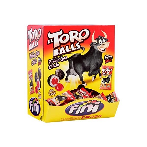 BUBBLE TORO BALLS 200 Unidades Bubble gum