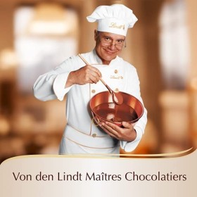 Lindt Mini chocolats blancs | 163 g | Chocolat blanc | 32 chocolats | Petit cadeau au chocolat ou à chocolats
