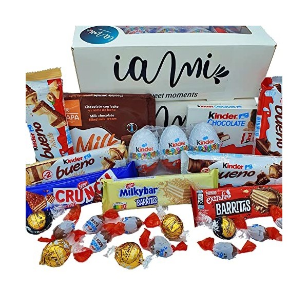 Boîte Cadeau de CHOCOLATS I Boîte Nutella | Cadeau Original Pour Anniversaires, Couples - Kinder Bueno, Nutella Biscuits, Nut