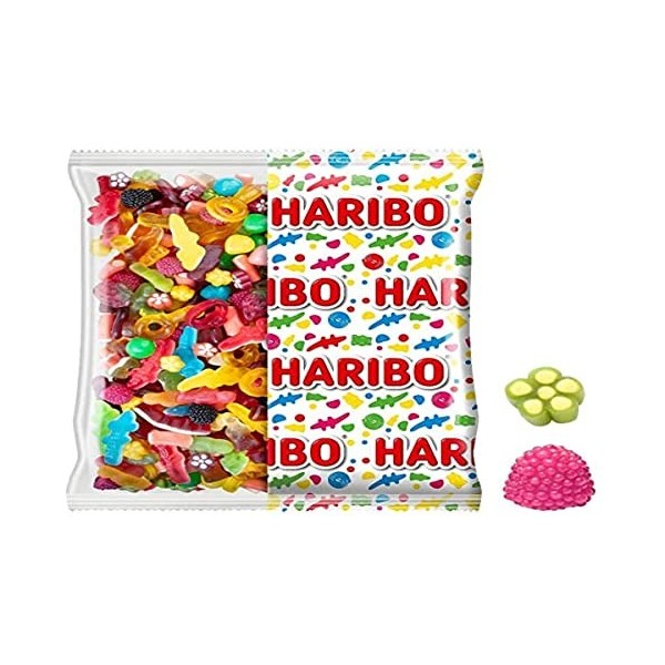 HARIBO - World Mix - Assortiment Bonbons - Sachet de 2 kg