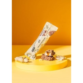 KoRo - Barre Protéinée Deluxe au Beurre de Cacahuète 12 x 55 g - Garniture à la cacahuète - Teneur élevée en protéines - Idéa