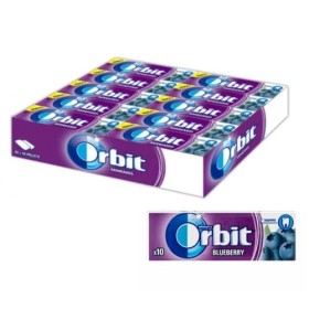 Orbit Sans Sucre Gomme à Mâcher Bleuet 30X10 