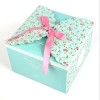 Crysdaralovebi Party Supplies Lot de 20 boîtes cadeaux tendance avec nœud pour mariage, fête danniversaire, gâteau, bonbons 