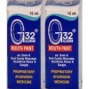 G-32 Gum Lot de 2 douleurs 15 ml