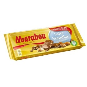 Chocolat au lait Marabu Salta Mandlar 200g pack de 3 