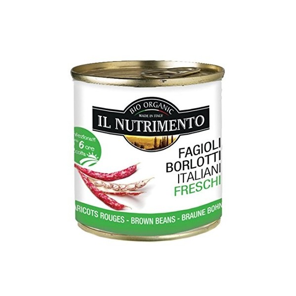 Probios Il Nutriment Frijoles Borlotti Italiens frais – 12 étages