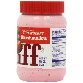 Fluff Marshmallow Fraise, 212 g lot de 4 
