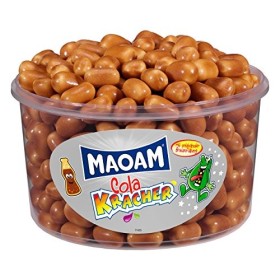 Haribo Maoam, Lot de 3, Cola kracher, dragées, kaubonbon, 3600&nbsp;G boîtes