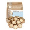 Mini cookies au Chocolat blanc & Éclats de noisettes grillées - Fabrication artisanale, biologique & vegan - 4 sachets compos