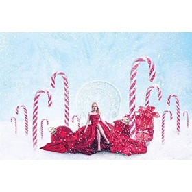 Candy canes rouge et blanc tubo de 72