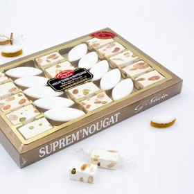 Suprem Nougat Nougat-Coffret De Calissons Et Tendre Montélimar- Produit Provence