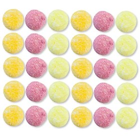 Assortiment de boules coco et sucettes dextrose 60 pièces - Confiseries rétro