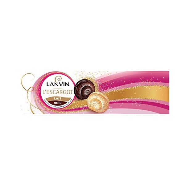 Nestlé Lanvin Coffret dEscargots Chocolat Lait/Chocolat Noir 360 g