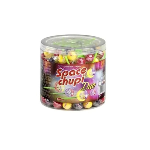 Sucettes Space Chupi Duo tubo - 150 pièces
