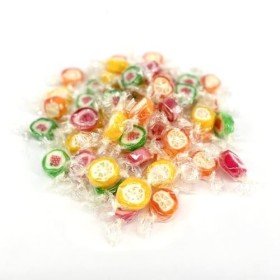 Bonbons Super Rock Dures aux Fruits | Les bonbons mythiques - Pack de 1 kg environ 130 rocks Super Rocks 