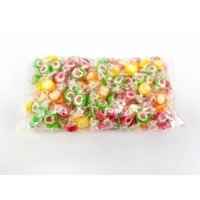 Bonbons Super Rock Dures aux Fruits | Les bonbons mythiques - Pack de 1 kg environ 130 rocks Super Rocks 