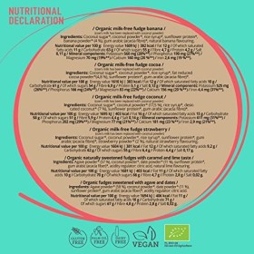 SUPER FUDGiO Bonbon de vache Vegan Caramel - Caramel doux - Bonon à base dingrédients naturels - Sans huile de palme - Avec 