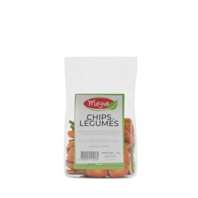 MEYVA Fruits Secs - Chips De Légumes secs - Idéal pour lapéro - 12x75g