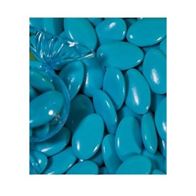 Dragées chocolat 70% cacao turquoise 1 kg